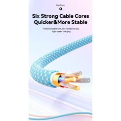 Дата кабель Essager USB-C to Lightning 1.0m 20W blue Фото 3