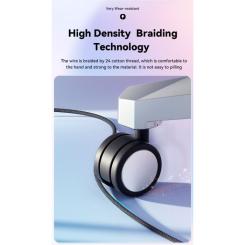 Дата кабель Essager USB-C to Lightning 1.0m 20W blue Фото 8