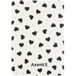 Книга записная Axent A6 Black&White, 60 листов клетка Фото 5