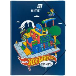 Папка на резинках Kite A4 Hot Wheels Фото