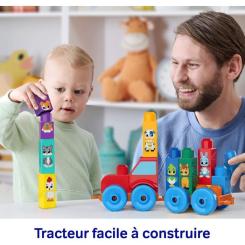 Конструктор Mega Bloks Трактор с животными Фото 6