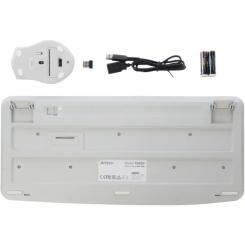 Комплект A4Tech FG2500S Plus Wireless UA White Фото 6