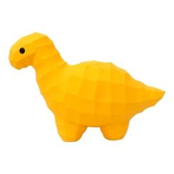 Игрушка для собак MISOKO&CO Динозавр 21.5 см жовта Фото
