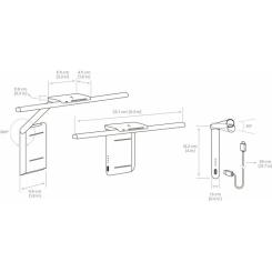 Настольная лампа BenQ Clip Laptop Bar Фото 4
