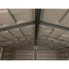 Садовый домик Duramax пластиковый YardMate 171х171х210 см темно-серый Фото 4