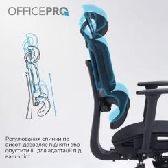 Офисное кресло OfficePro Skyline OC750-B-B-B Фото 10