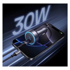 Зарядное устройство Ugreen 2xUSB-C PD30W + 1xUSB QC3.0 EC307 gray Фото 1