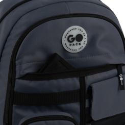 Рюкзак школьный GoPack Education Teens 184 темно-сірий Фото 7