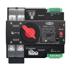 Автоматический выключатель TOMZN TOQ7e-100/2P 100A Фото