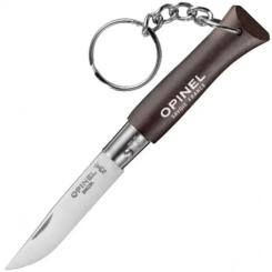 Нож Opinel 4 Keychain Inox Dark Brown Фото 1