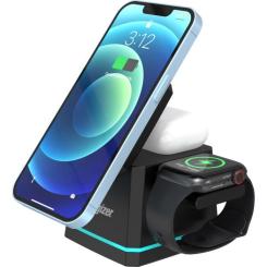 Зарядное устройство Energizer 15W 3-in-1 magnetic wireless black Фото 2
