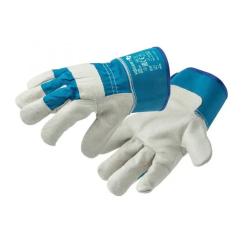 Защитные перчатки Hoegert LEINE Canadian HT5K731-11 кожаные синие, 11 Фото