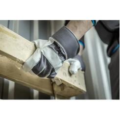 Защитные перчатки Hoegert SALZACH HT5K732-10 кожаный графит, 10 Фото 2