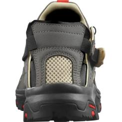 Кроссовки Salomon Techamphibian 5 Pewter/Moth/Fiery red 8 Фото 3