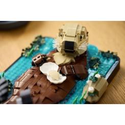 Конструктор LEGO Ideas Плавающие морские выдры Фото 10