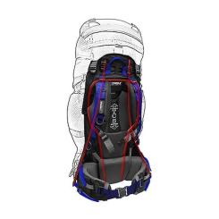 Рюкзак туристический Terra Incognita Vertex 80 зелений Фото 2