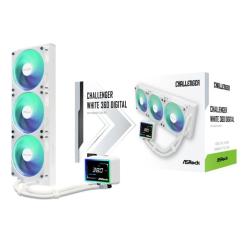 Система жидкостного охлаждения ASRock CHALLENGER WHITE 360 DIGITAL Фото 10