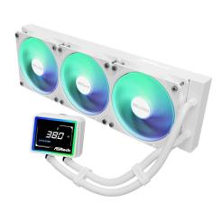 Система жидкостного охлаждения ASRock CHALLENGER WHITE 360 DIGITAL Фото 1