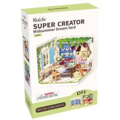 Конструктор Robotime Rolife 3D Двор летней мечты Фото 2