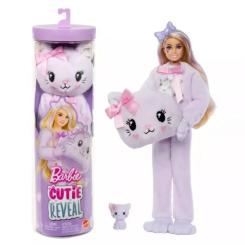 Кукла Barbie Cutie Reveal Милые бантики Котенок Фото