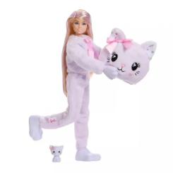 Кукла Barbie Cutie Reveal Милые бантики Котенок Фото 1