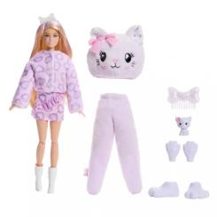 Кукла Barbie Cutie Reveal Милые бантики Котенок Фото 3