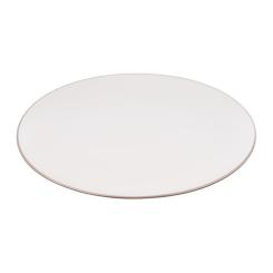 Тарелка Ardesto Asti, 26.9см, кераміка, білий Фото