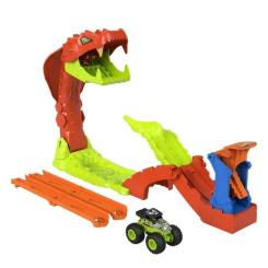 Автотрек Hot Wheels Monster Trucks Атака змеи Фото