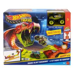 Автотрек Hot Wheels Monster Trucks Атака змеи Фото 3