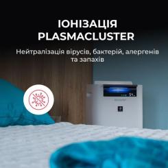 Воздухоочиститель Sharp KC-G40EUW Фото 1