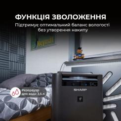 Воздухоочиститель Sharp KC-G40EUW Фото 4