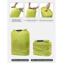 Гермомешок Naturehike CNK2550XB012, 8 л, жовтий Фото 2