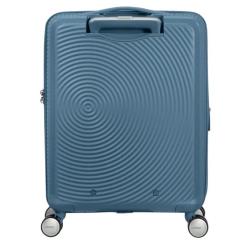 Чемодан American Tourister Soundbox 35.5/41 л сіро-синя Фото 3