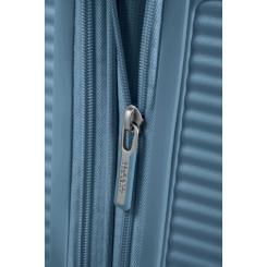 Чемодан American Tourister Soundbox 35.5/41 л сіро-синя Фото 7