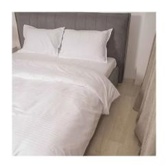 Постельное белье Tiare Сатин Страйп White Евро Фото 6