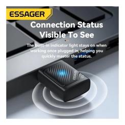Bluetooth-адаптер Essager Freedom Bluetooth 5.4 Black Фото 2