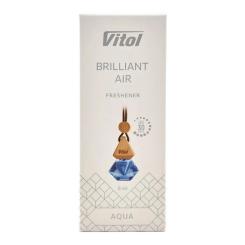 Ароматизатор для автомобиля VITOL Brilliant Air Aqua 8мл Фото 3