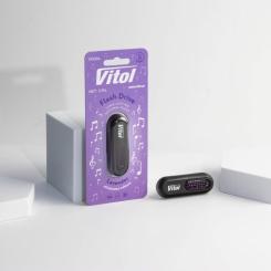 Ароматизатор для автомобиля VITOL Flash Drive Lavender Фото 1