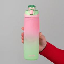 Бутылка для воды Kite K26, 760 мл, рожево-салатова Фото 3