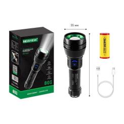 Фонарь NEWVEW NV-K41 6000mAh Black Фото 2