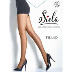 Колготы Siela Collant T-Band 40 Den Nero - 5 Фото