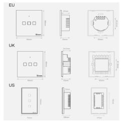 Переключатель Sonoff T3EU1C-TX Фото 10