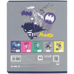 Тетрадь Kite DC Comics, 12 листов, клетка Фото 10