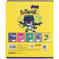 Тетрадь Kite DC Comics, 12 листов, клетка Фото 12
