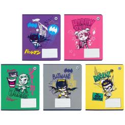 Тетрадь Kite DC Comics, 12 листов, клетка Фото