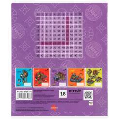 Тетрадь Kite Ninja Turtles, 18 листов, клетка Фото 7
