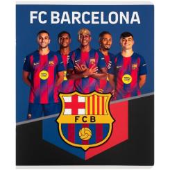 Тетрадь Kite FC Barcelona, 24 аркуша, клітинка Фото 9