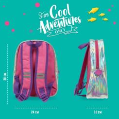 Рюкзак детский Perletti Mermaid, к-р блакитний Фото 4