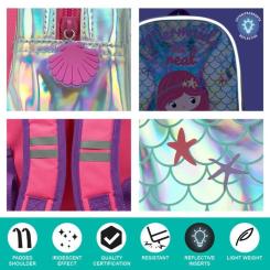 Рюкзак детский Perletti Mermaid, к-р блакитний Фото 5