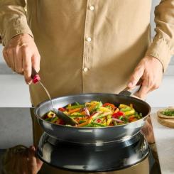 Сковорода Tefal Emotion+, 28см, чорний Фото 2